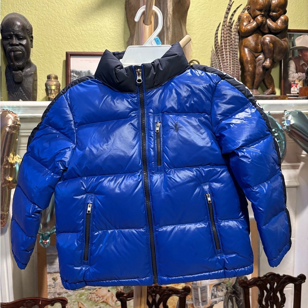 Polo by Ralph Lauren Kids' Blue Puffer Coat